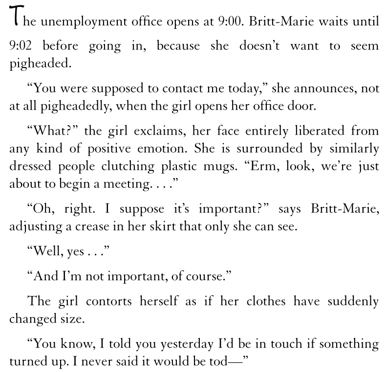 Britt-Marie Was Here BY Fredrik Backman