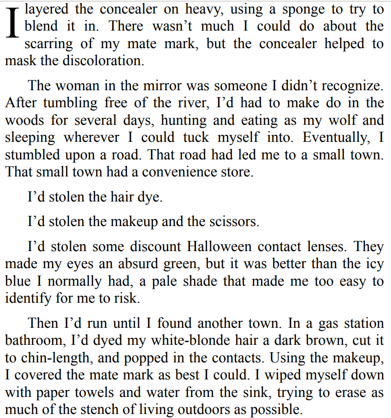 Forbidden Biker Wolf by Roxie Ray 