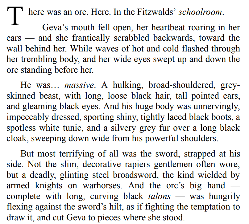 The Governess and the Orc BY Finley Fenn 