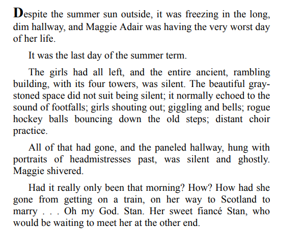 LESSONS AT THE SCHOOL BY THE SEA BY JENNY COLGAN