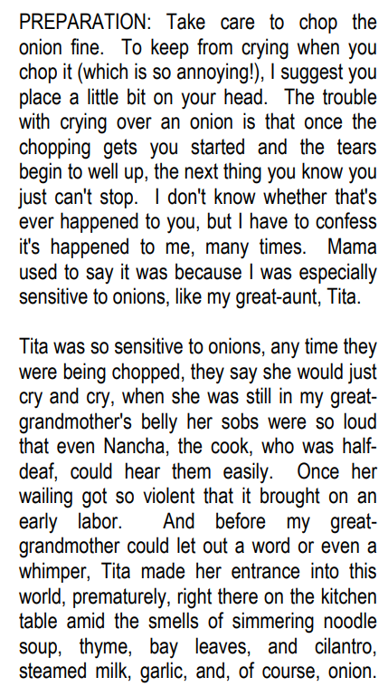 Like Water for Chocolate by Laura Esquivel 