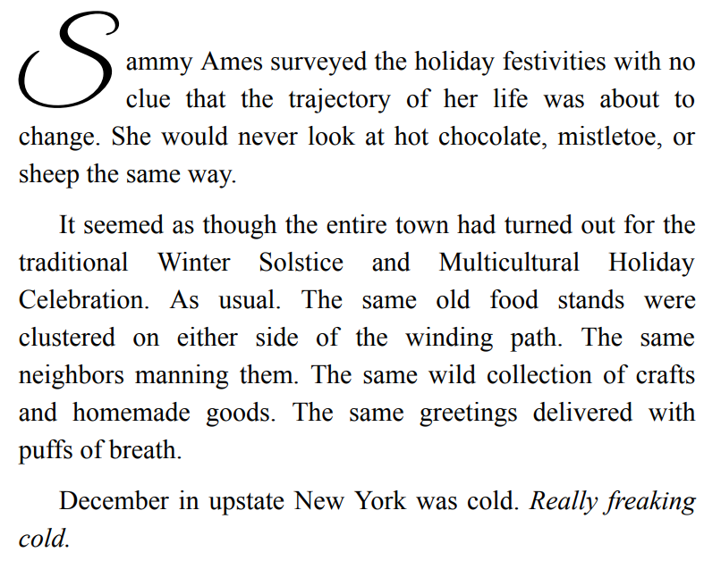 The Mistletoe Kisser by Lucy Score