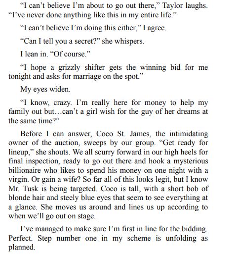 Auctioned to the Alien Boss by Michele Mills 