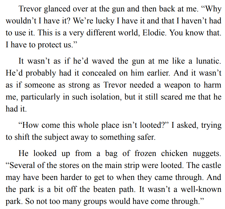 The Monster Keeps Me Safe by Kitty Thomas