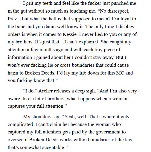 Broken Deeds MC Second Generation #8 by Esther E. Schmidt PDF