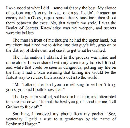 Dealer of Secrets by Davidson King PDF