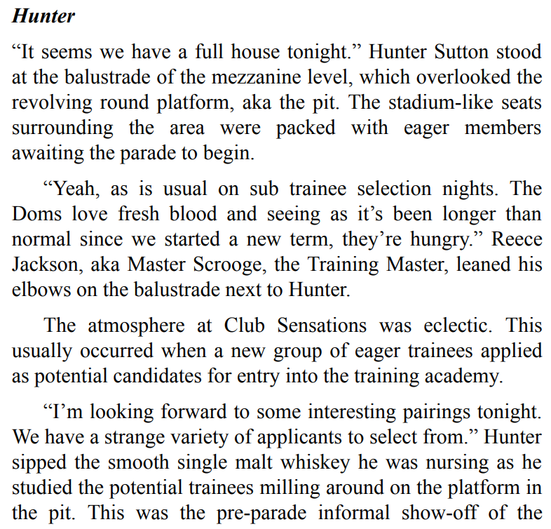 HUNTER BY LINZI BASSET 