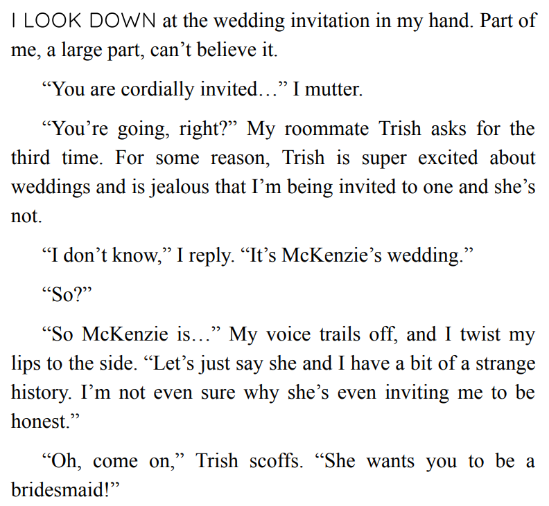 Her Wedding Disaster by Jenna Rose 