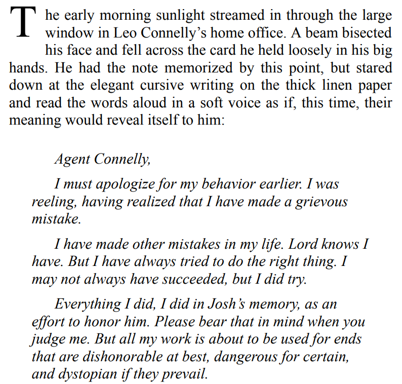 INSIDIOUS THREATS BY MELISSA F. MILLER 