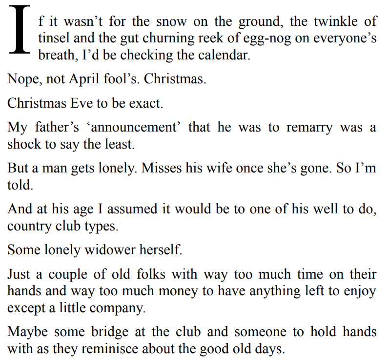 Stepbrother Daddy’s Christmas Eve by Lena Little 