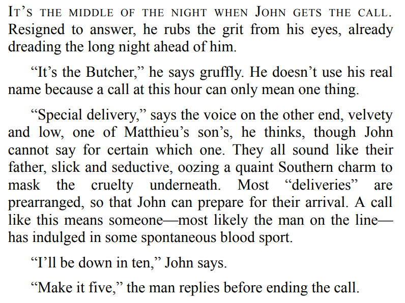 THE BUTCHER AND HIS BOY BY LAURA LASCARSO 