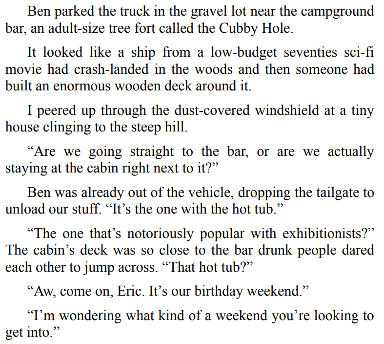 THE CUBBY HOLE BY SLADE JAMES 