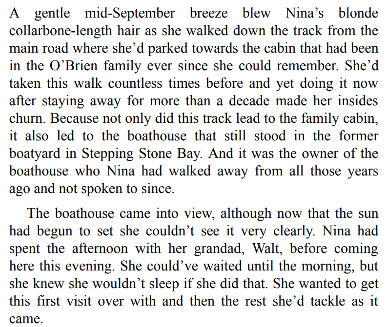 The Boathouse Stepping Stone Bay by Helen Rolfe 