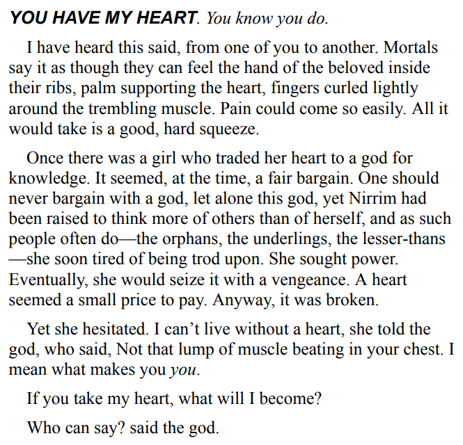 The Hollow Heart by Marie Rutkoski 