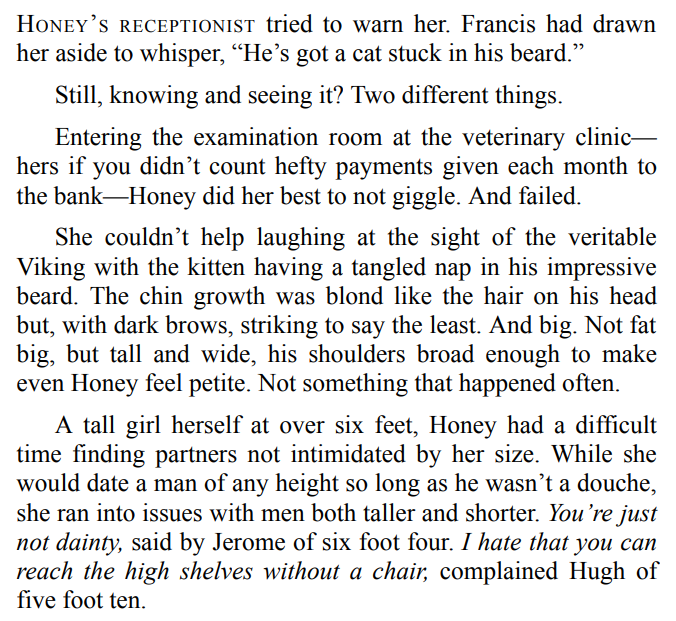 HONEY’S WEREWOLF BY EVE LANGLAIS