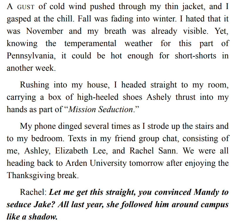  Hating Him by M. K. Hale