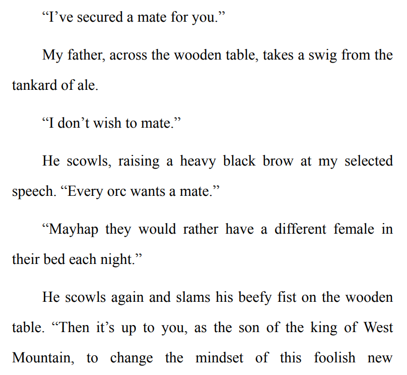 OWNED BY THE ORC BY RENA MARKS 