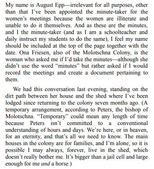 Women Talking by Miriam Toews