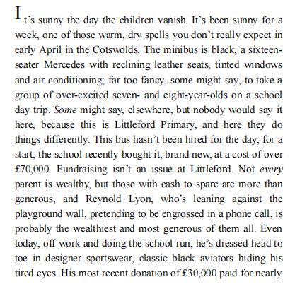 The Vanishing of Class 3B by Jackie Kabler