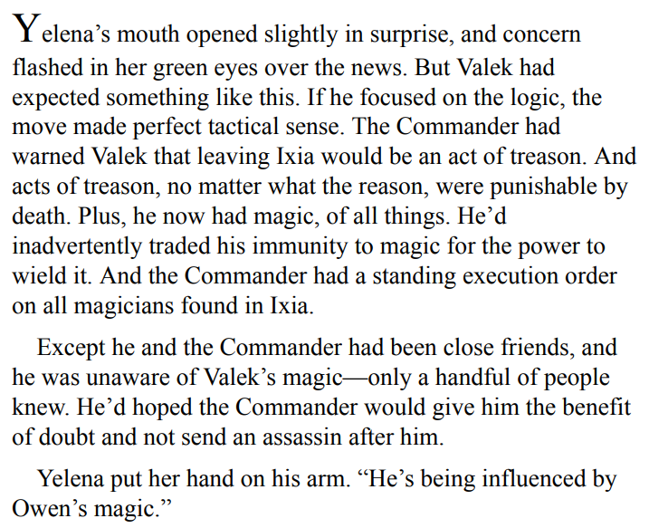 Dawn Study by Maria V. Snyder