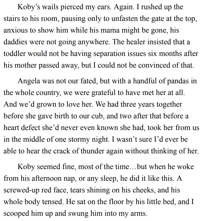 Delivered to My Pandas by Mazzy J. March