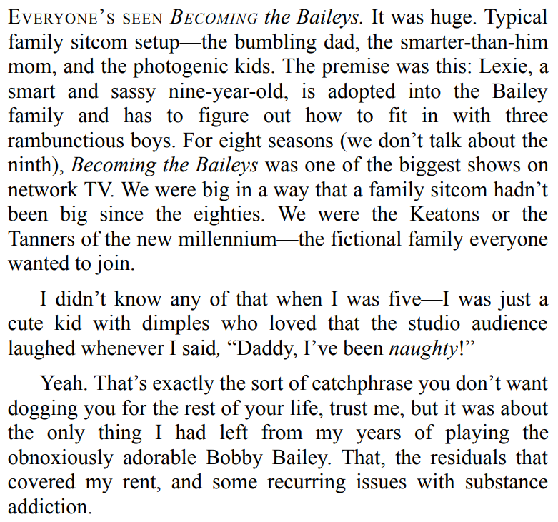 WASHED UP FORMER CHILD STAR RYAN LEE by LISA HENRY