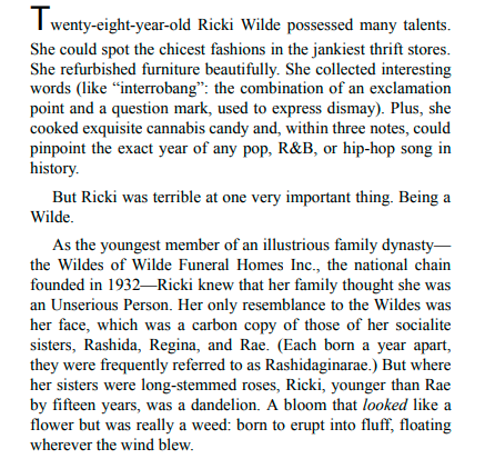 A Love Song for Ricki Wilde by Tia Williams