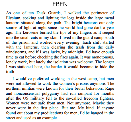 Into Elysium by A.M. Johnson