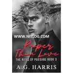 Paper Thin Love by A.G. Harris