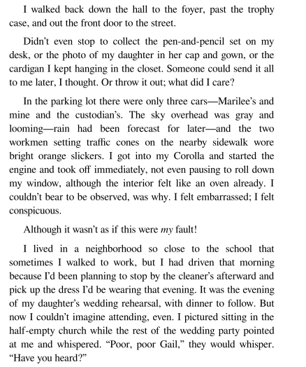 Three Days in June by Anne Tyler