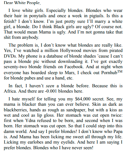 The Five Sorrowful Mysteries of Andy Africa by Stephen Buoro