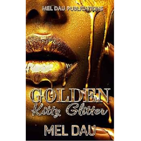 Golden Kitty Glitter by Mel Dau