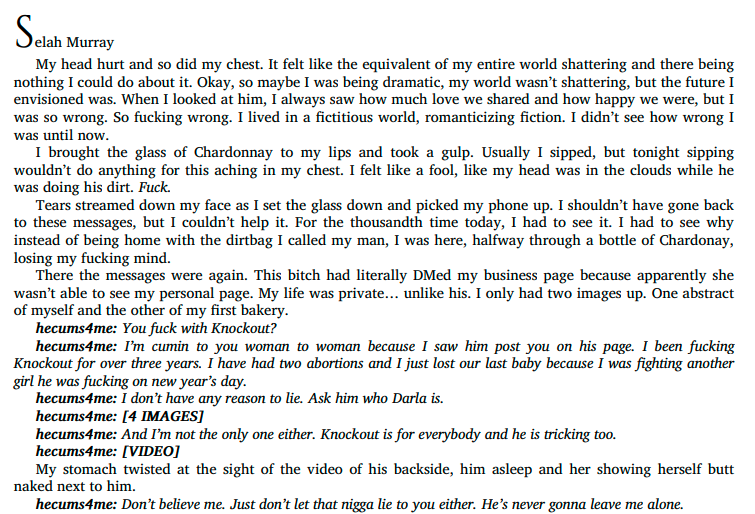 Faulted Infatuation by Kennedy B