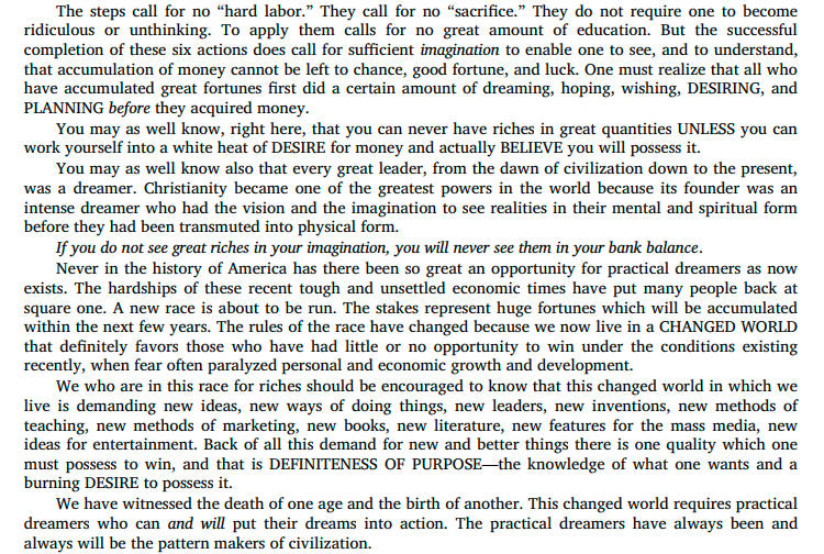 Think and Grow Rich by Napoleon Hill