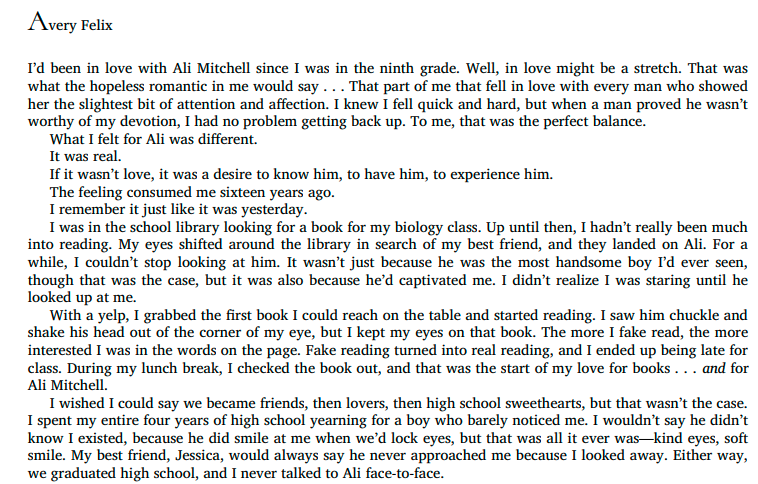 Ali the Author by B. Love