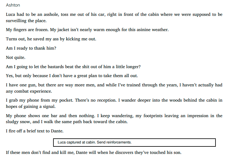 Between Sin and Silence by Willow Fox 