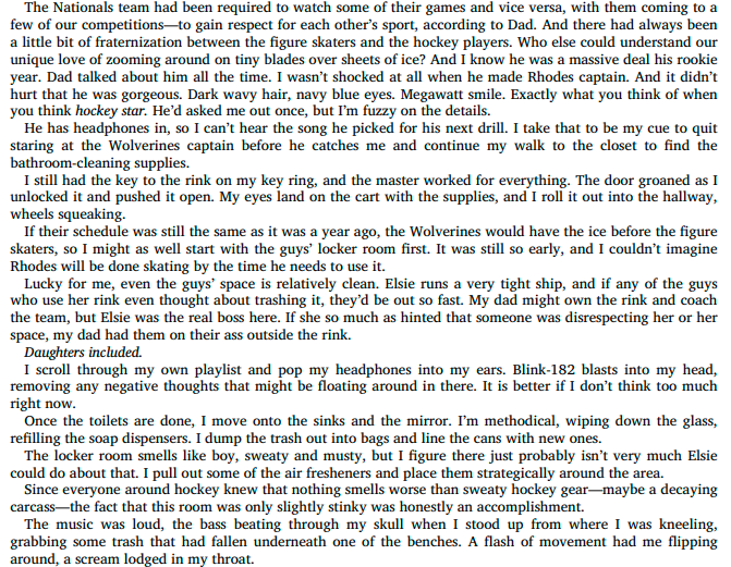 Icing the Game Plan by Taylor Mitchell 