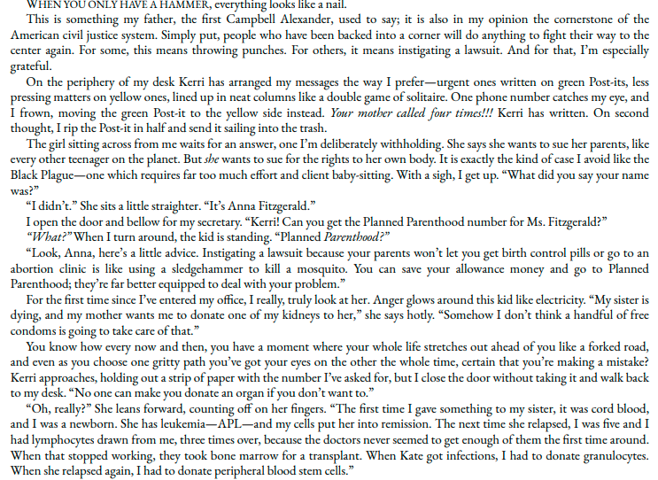 My Sister’s Keeper by Jodi Picoult