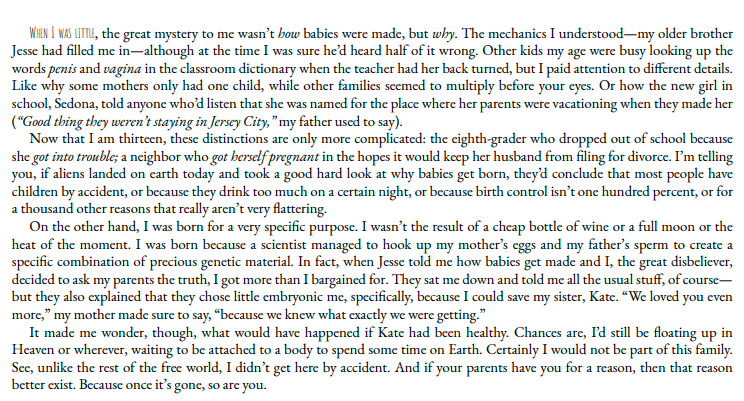 My Sister’s Keeper by Jodi Picoult