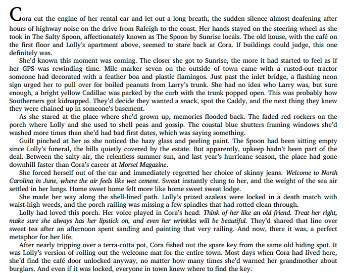 The Next Big Thing by Erin Scoggins