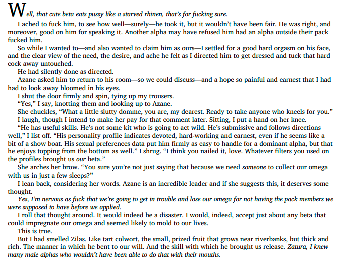 The Unexpected Omega by Tilly Bramley 