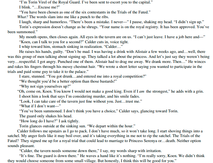 Trials of the Fated by Rebekah Hennessy 