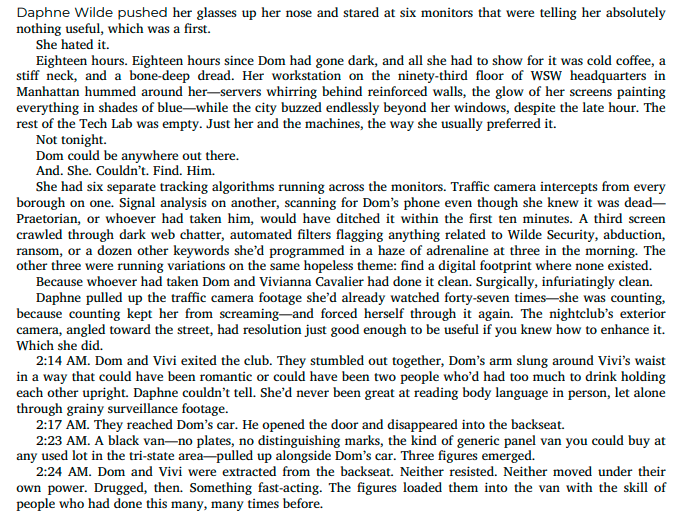 Wilde and Reckless by Tonya Burrows. A