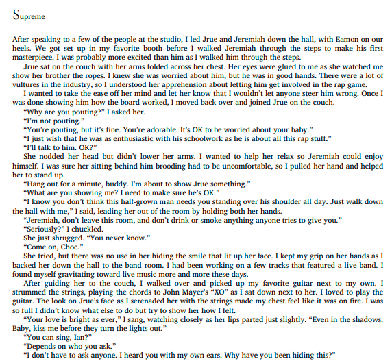 A Love So Supreme by Tatum James