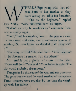 Charlotte's Web by Garth Williams.