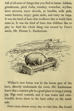 Charlotte's Web by Garth Williams.