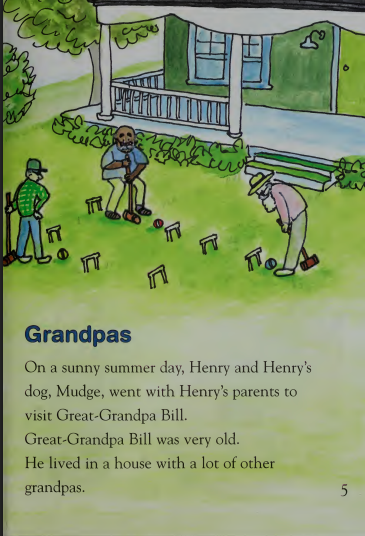 Henry and Mudge and the Great Grandpas by Cynthia Rylant A