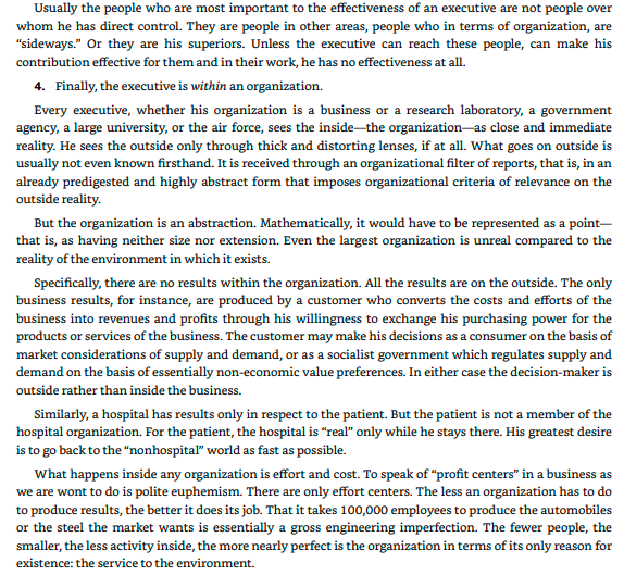 The Effective Executive by Peter F. Drucker