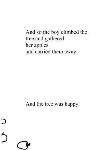 The Giving Tree by Shel Silverstein. A