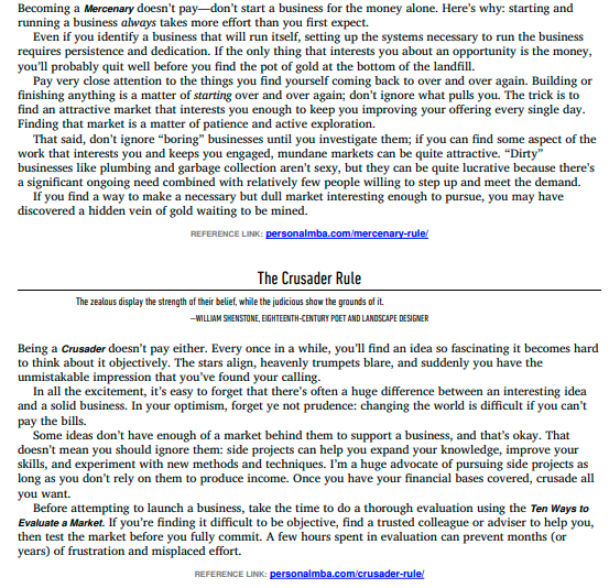 The Personal MBA by Josh Kaufman